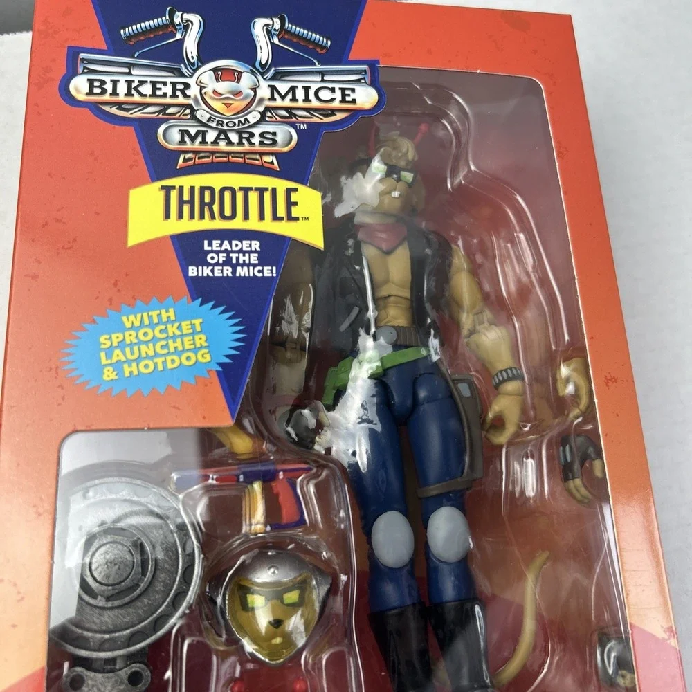 Biker Mice From Mars‎ THROTTLE Leader Mouse 7